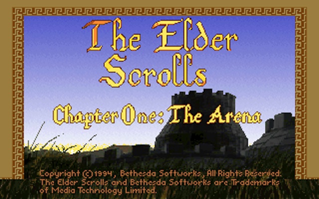 The Elder Scrolls: Arena #01
