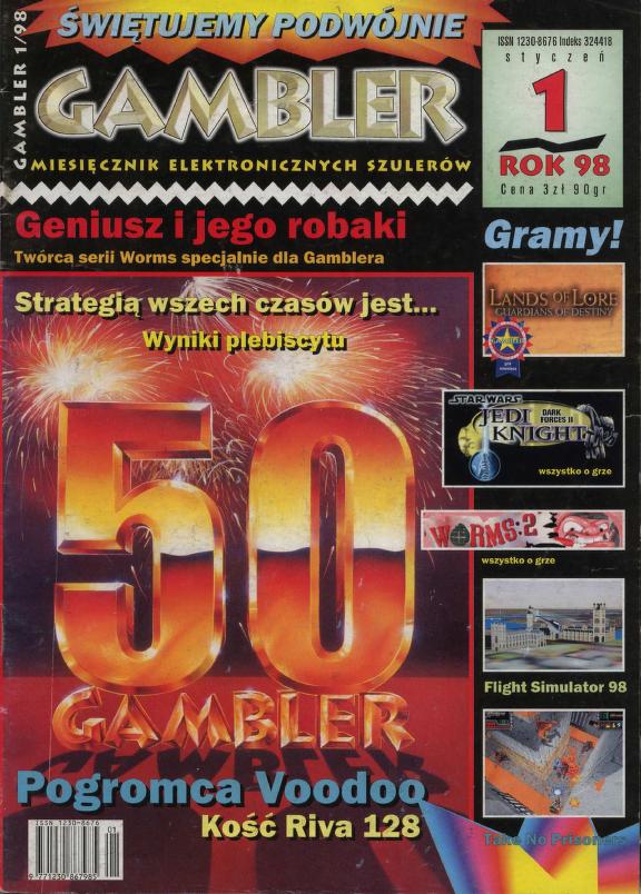 Gambler #50 (01/1998) - okładka
