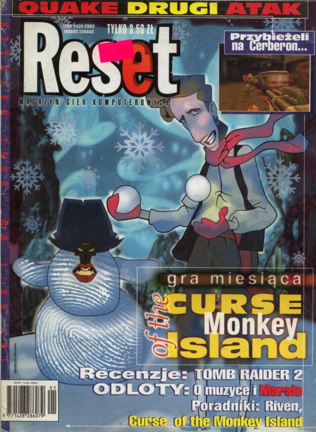 Reset #9 (01/1998) - okładka