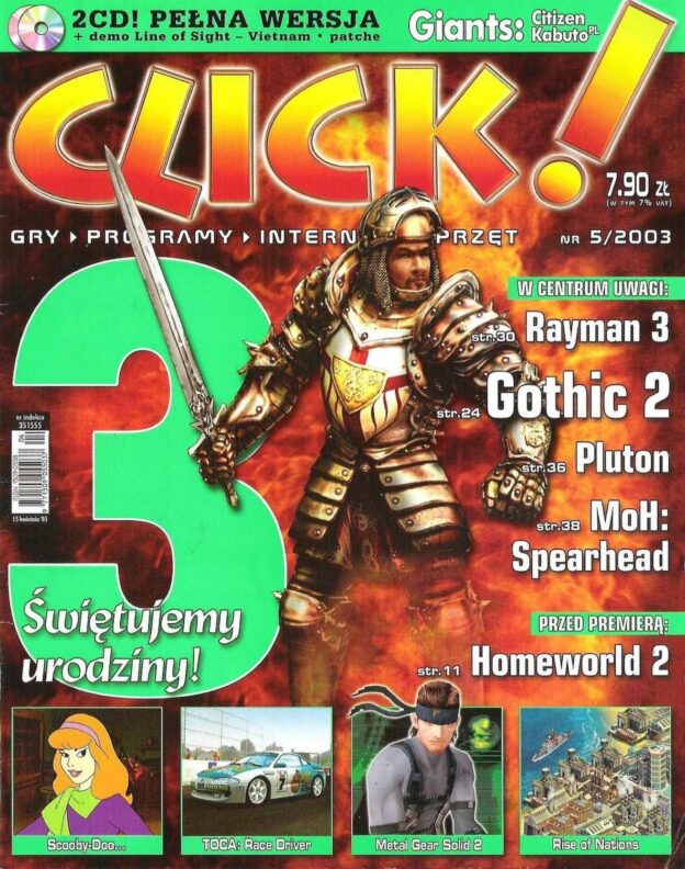 Click! #62 (05/2003) - okładka