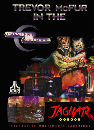Atari Jaguar - Trevor McFur in the Crescent Galaxy - cover