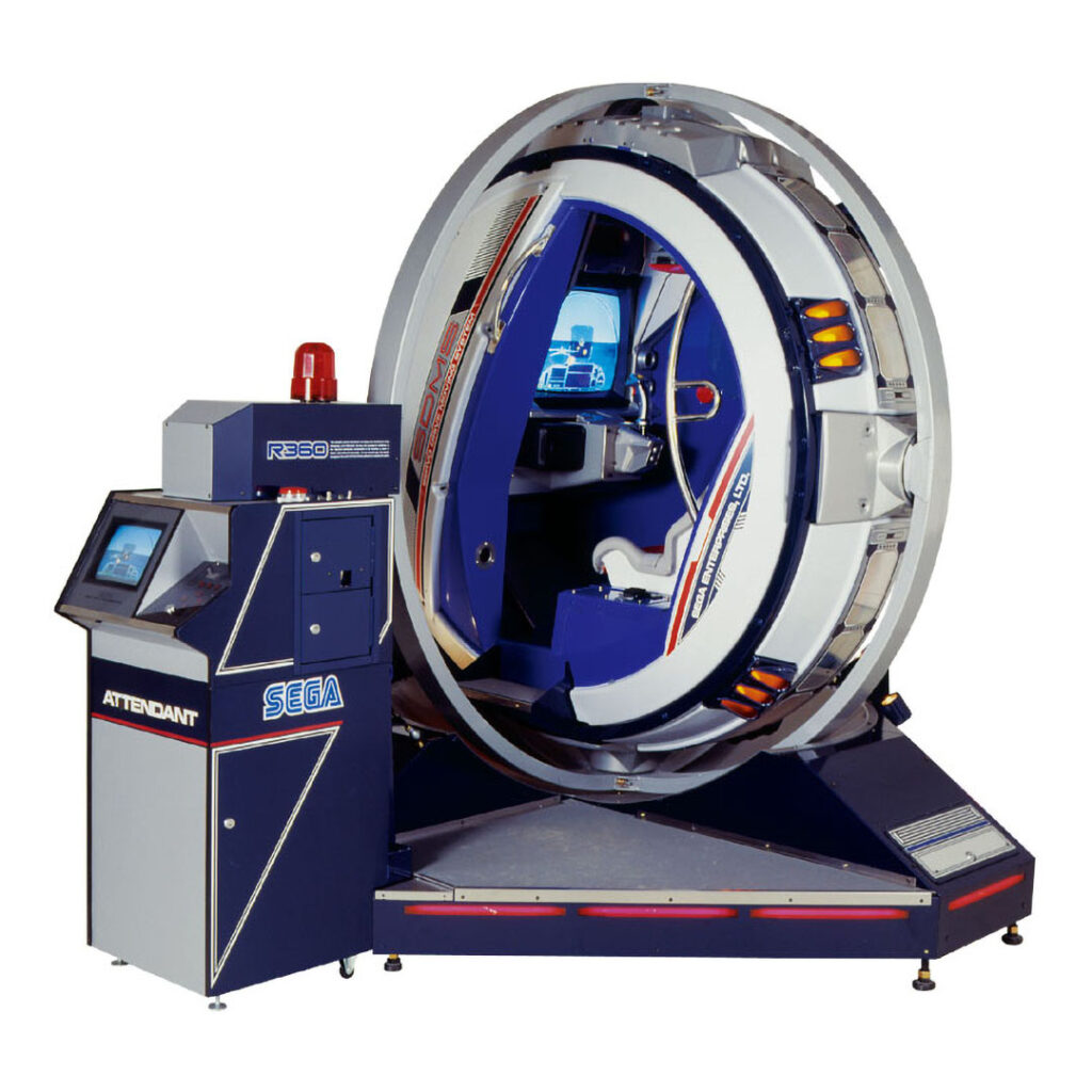 G-LOC: Air Battle - R360 arcade machine